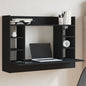 Escritorio de pared madera de ingeniería blanco 105x48x75 cm