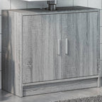 Armario de lavabo madera de ingeniería blanco 40x37x59 cm