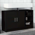 Armario de lavabo madera de ingeniería blanco 40x37x59 cm