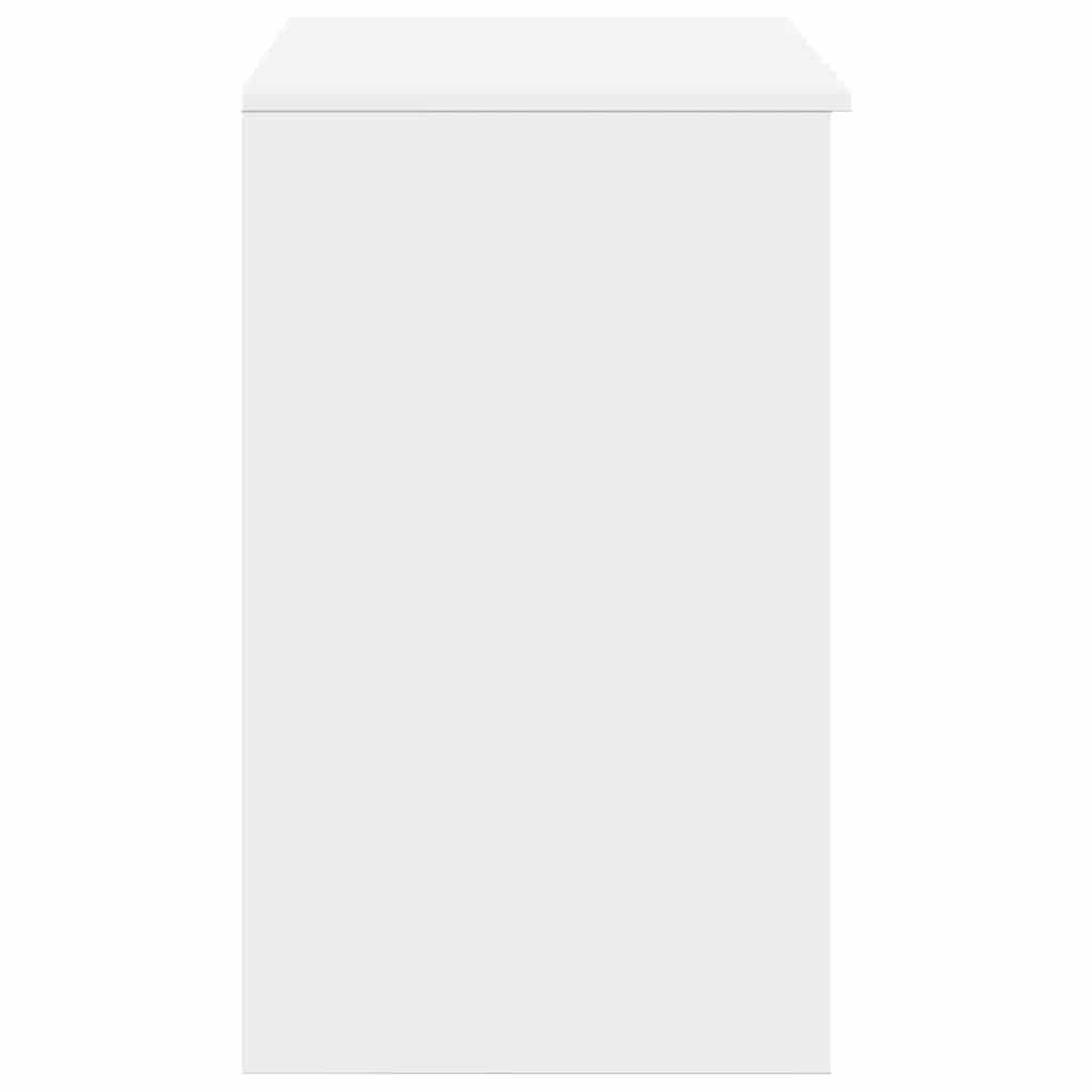 Tocador con espejo blanco 73x46,5x120 cm