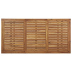 Conjunto de Comedor de Jardín 5 pcs Negro