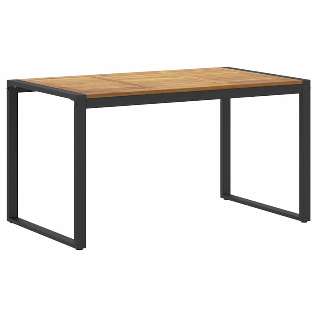 Conjunto de Comedor de Jardín 5 pcs Negro