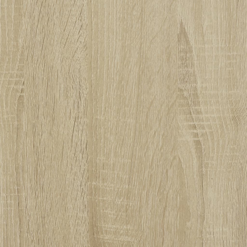 Armario baño madera de ingeniería color roble 32x25,5x190 cm