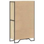 Aparador alto madera ingeniería roble Sonoma 79,5x35,5x137,5 cm