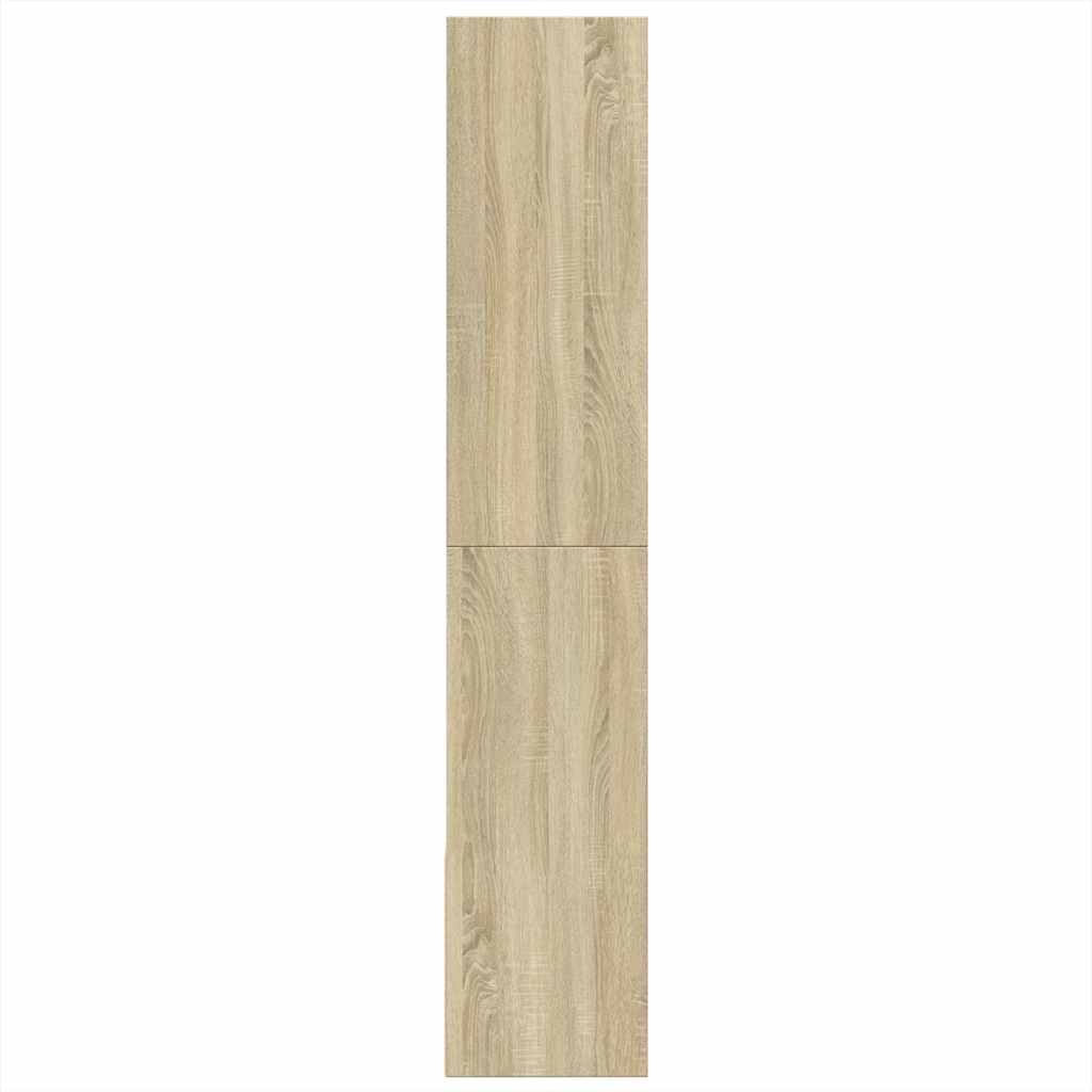 Estantería de madera de ingeniería roble Sonoma 100x36x189 cm