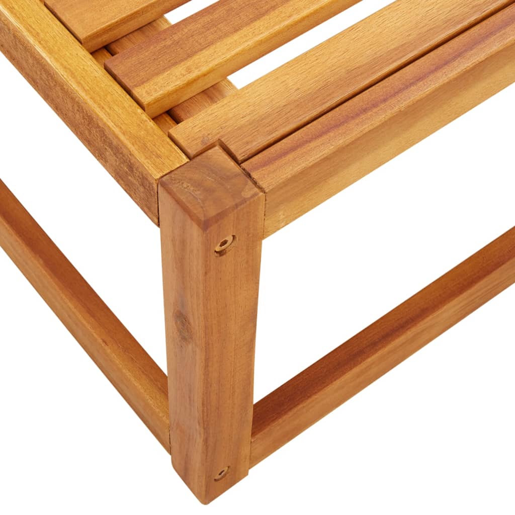 Conjunto de sofá de jardín de 9 piezas con cojines de madera de acacia y cuerda