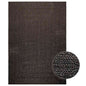 Alfombra ZIZUR apariencia de yute interior exterior 100x200 cm
