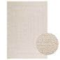 Alfombra ZIZUR apariencia de yute interior exterior 100x200 cm