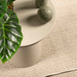 Alfombra ZIZUR apariencia de yute interior exterior 100x200 cm