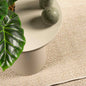 Alfombra ZIZUR apariencia de yute interior exterior 100x200 cm