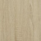 Caja de almacenaje madera ingeniería roble sonoma 60x40x51,5 cm