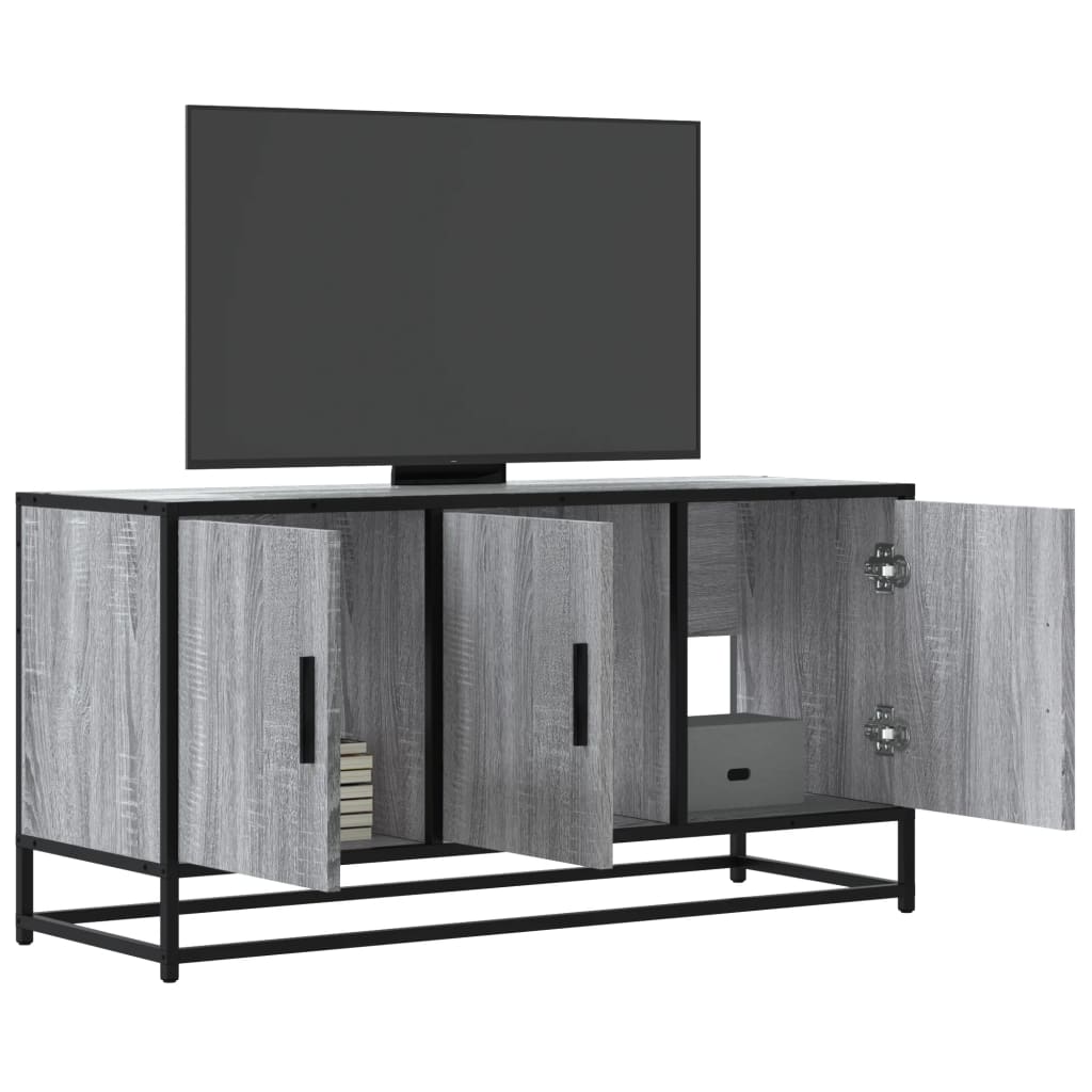 Mueble TV acero laminado en frío amarillo mostaza 202x39x43,5cm
