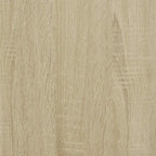 Cajonera de madera contrachapada color roble sonoma 70x41x56 cm