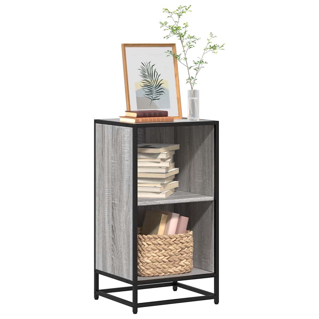 Armario de libros contrachapada color roble 33,5x33x107,5 cm