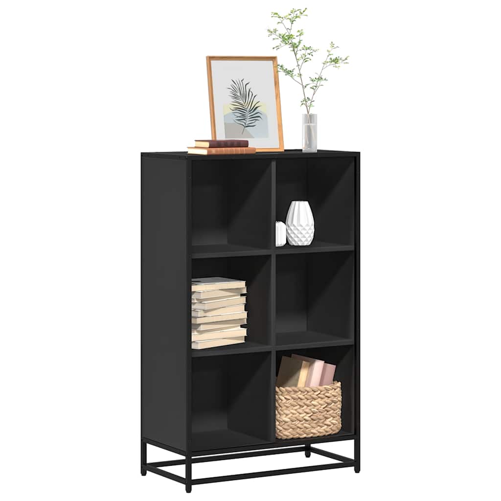 Armario de libros contrachapada color roble 33,5x33x107,5 cm