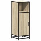 Armario de baño de roble Sonoma 35x37,5x100 cm Madera de ingeniería