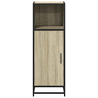Armario de baño de roble Sonoma 35x37,5x100 cm Madera de ingeniería