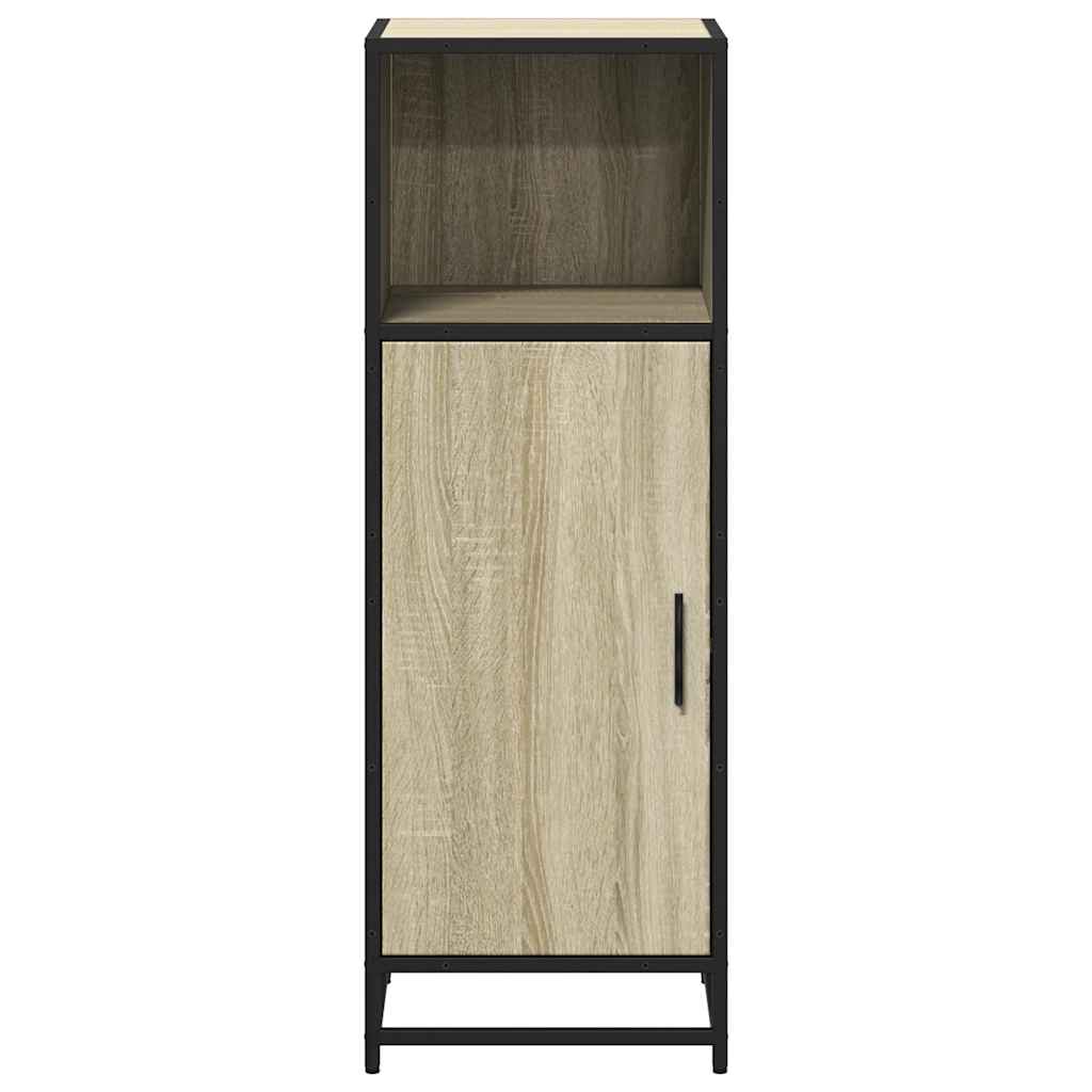 Armario de baño de roble Sonoma 35x37,5x100 cm Madera de ingeniería