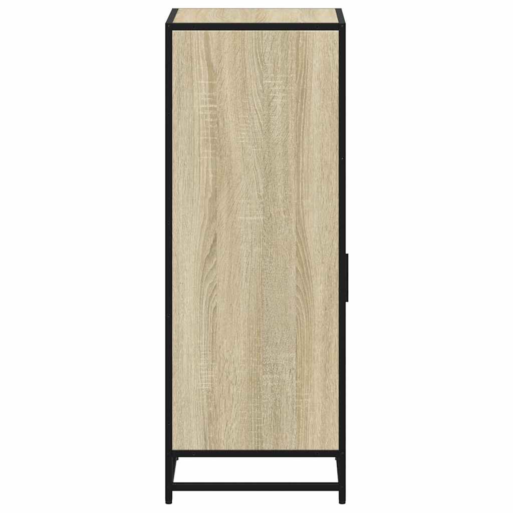 Armario de baño de roble Sonoma 35x37,5x100 cm Madera de ingeniería