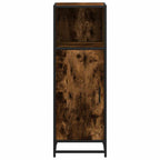 Armario baño madera contrachapada roble ahumado 35x37,5x100 cm