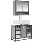 Solid mango wood bathroom vanity unit 62x33x58 cm