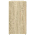 Armario lavabo baño madera ingeniería roble Sonoma 60x33x60 cm