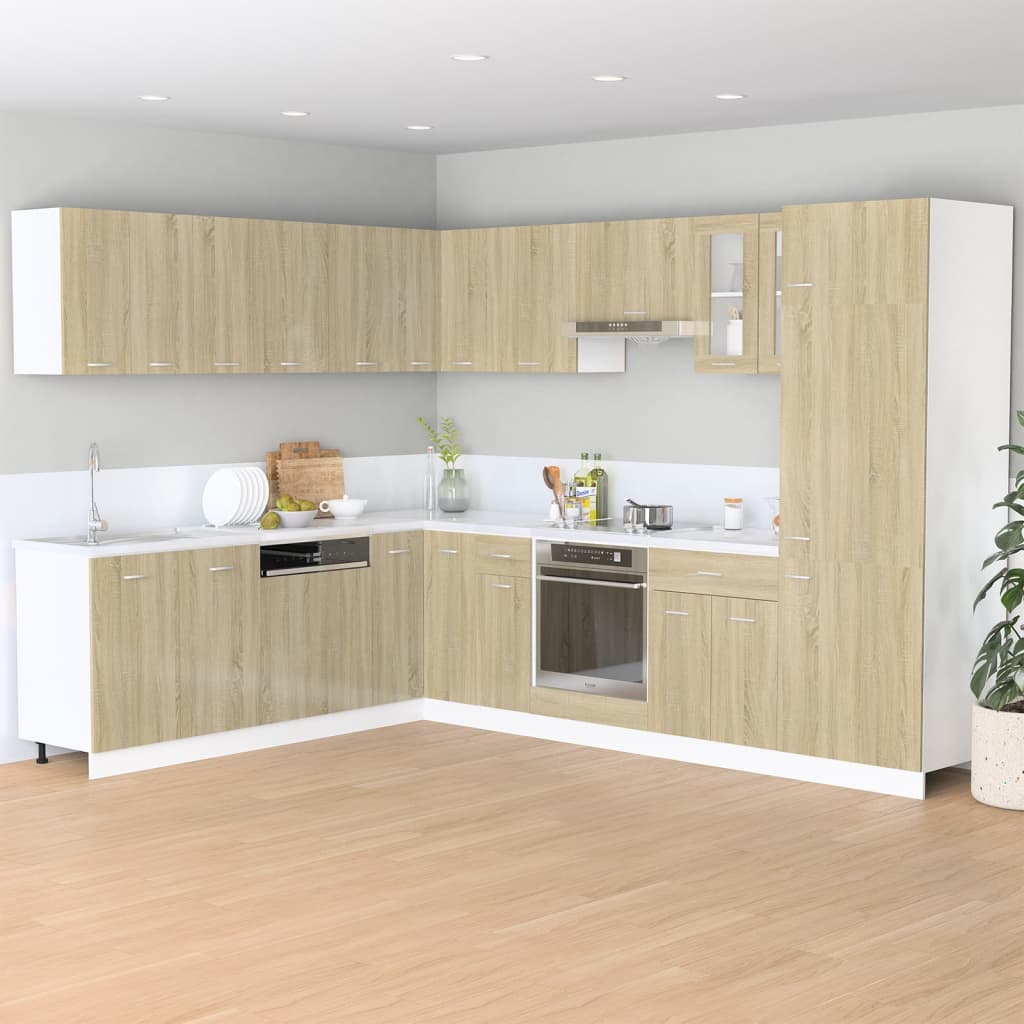 Armario de pared "Lyon" roble Sonoma 50x31x60 cm madera de ingeniería