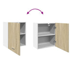 Armario de pared "Lyon" roble Sonoma 50x31x60 cm madera de ingeniería