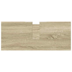 Mueble de baño madera de ingeniería roble Sonoma 80x33x60 cm
