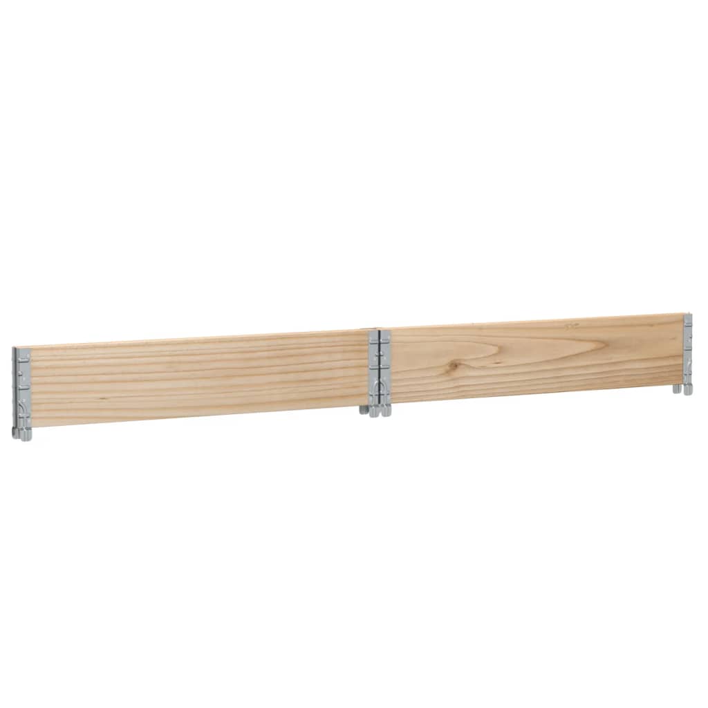 Jardinera de madera maciza de pino 100x100 cm