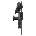 Kit de herrajes para puertas correderas acero negro 200 cm