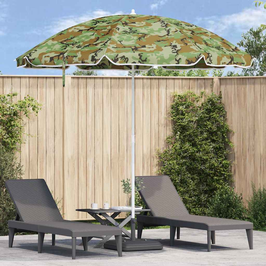 Parasol de playa Azul y 206 x 206 x 212 cm Poliéster y metal