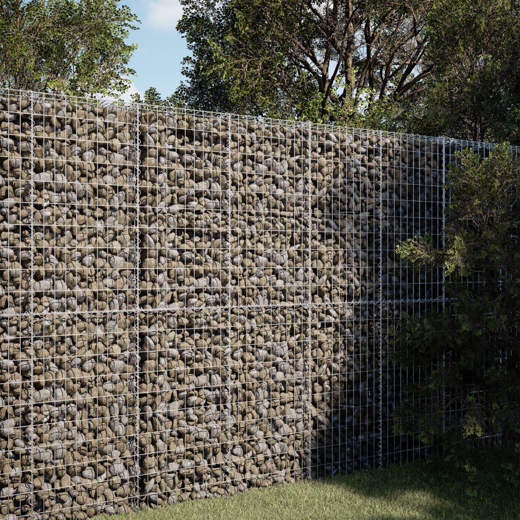 Cesta de gaviones con cubierta hierro galvanizado