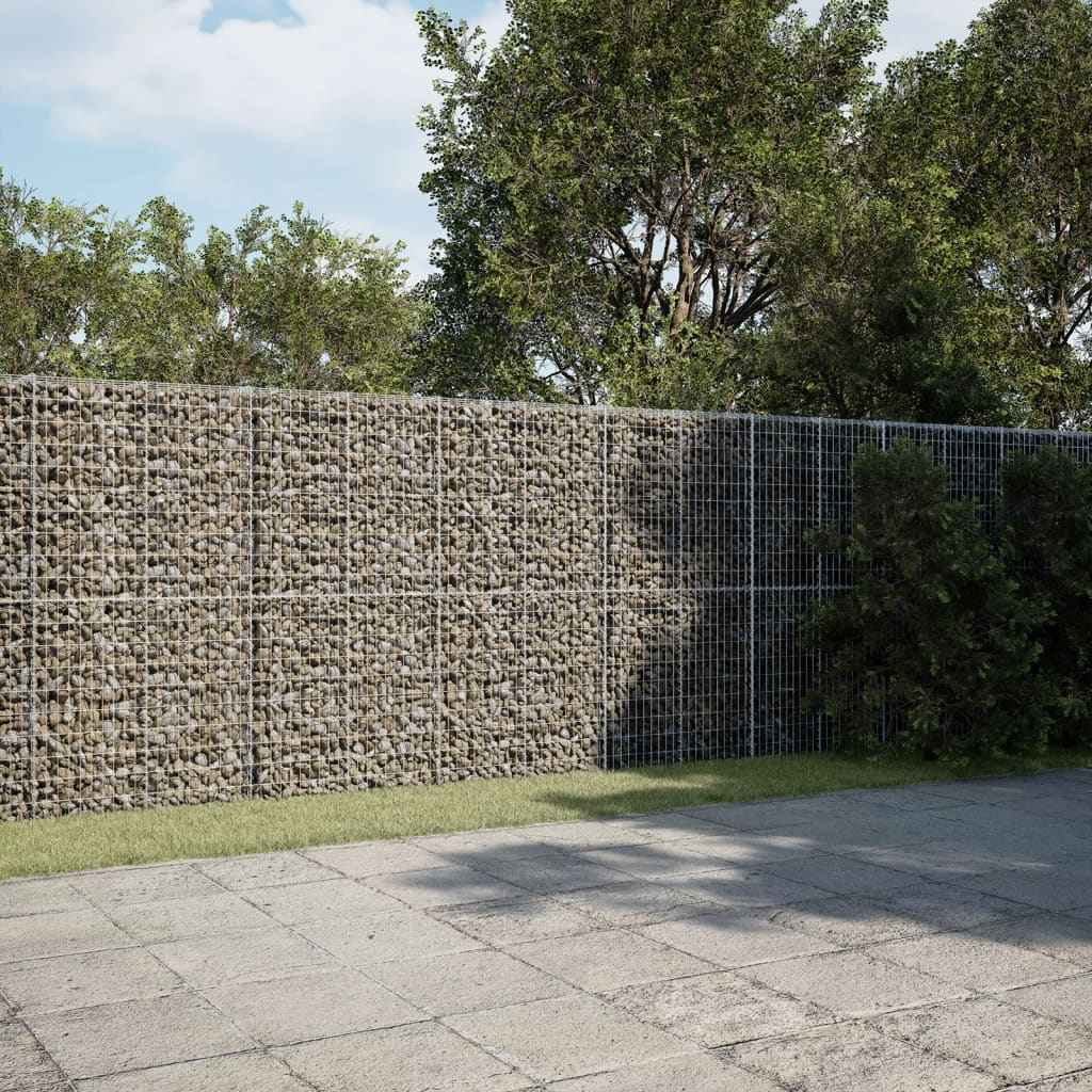Cesta de gaviones con cubierta hierro galvanizado