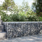 Cesta de gaviones con cubierta hierro galvanizado