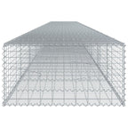 Cesta de gaviones con cubierta hierro galvanizado 1000x100x50cm
