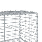 Cesta de gaviones con cubierta hierro galvanizado 1000x100x50cm