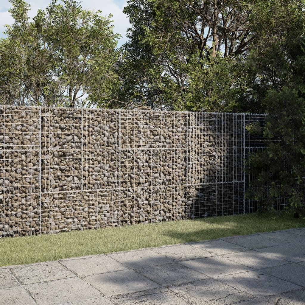 Cesta de gaviones con cubierta hierro galvanizado
