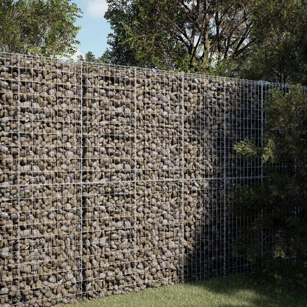 Cesta de gaviones con cubierta hierro galvanizado