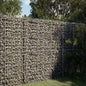 Cesta de gaviones con cubierta hierro galvanizado