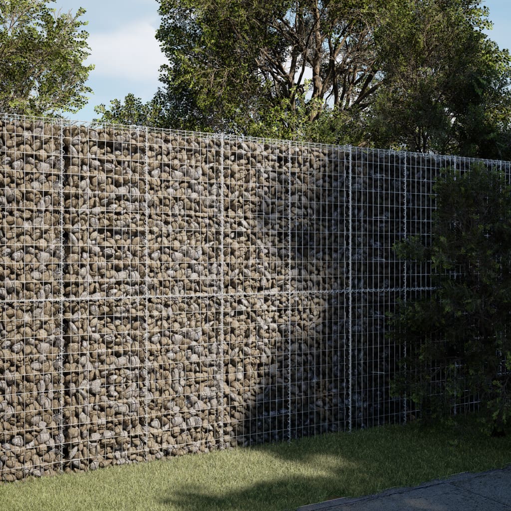 Cesta de gaviones con cubierta hierro galvanizado