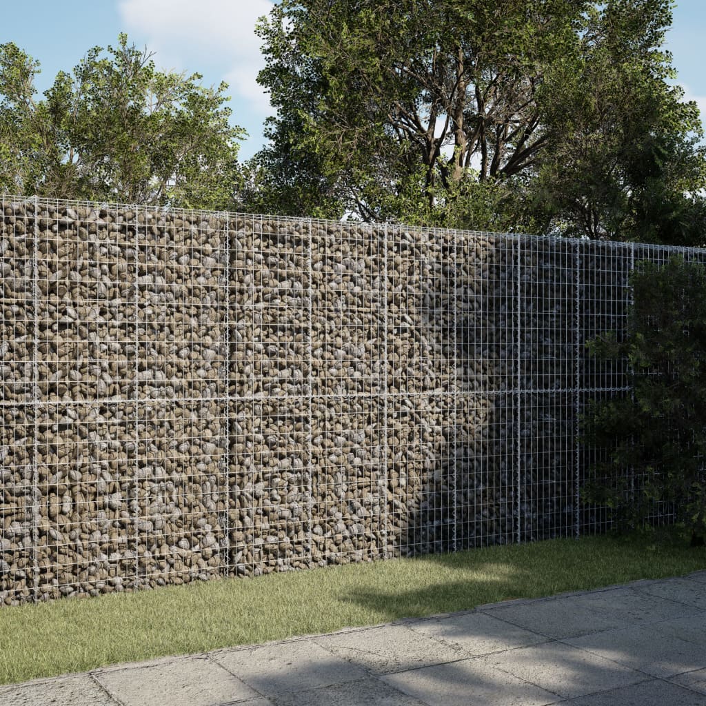 Cesta de gaviones con cubierta hierro galvanizado