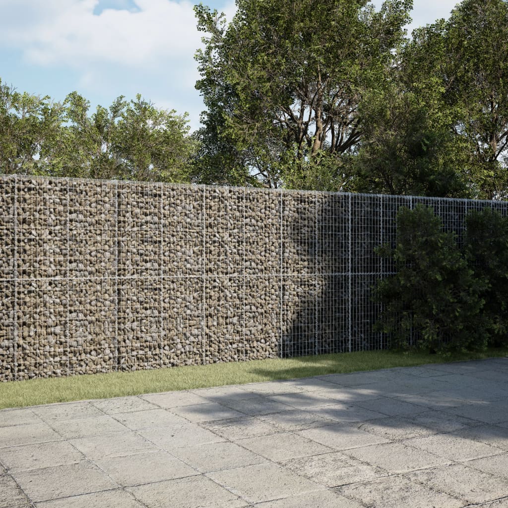 Cesta de gaviones con cubierta hierro galvanizado