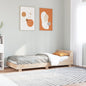 Cama sin colchón madera maciza de pino blanca 180x200 cm