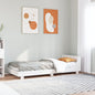 Cama sin colchón madera maciza de pino blanca 180x200 cm