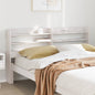 Solid pine headboard with shelves 100 cm