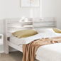 Solid pine headboard with shelves 100 cm