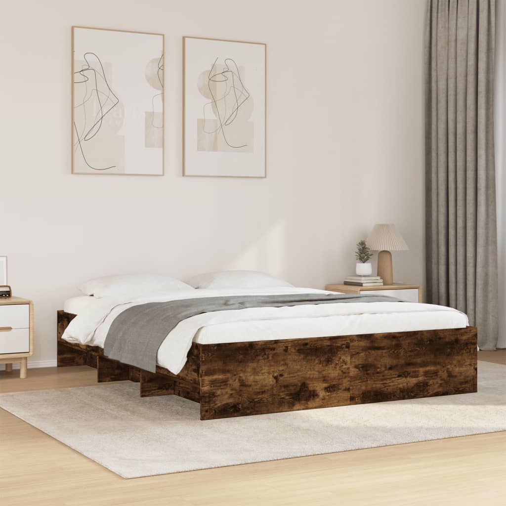 Estructura de cama sin colchón madera maciza pino 75x190 cm