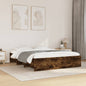 Estructura de cama sin colchón madera maciza pino 75x190 cm