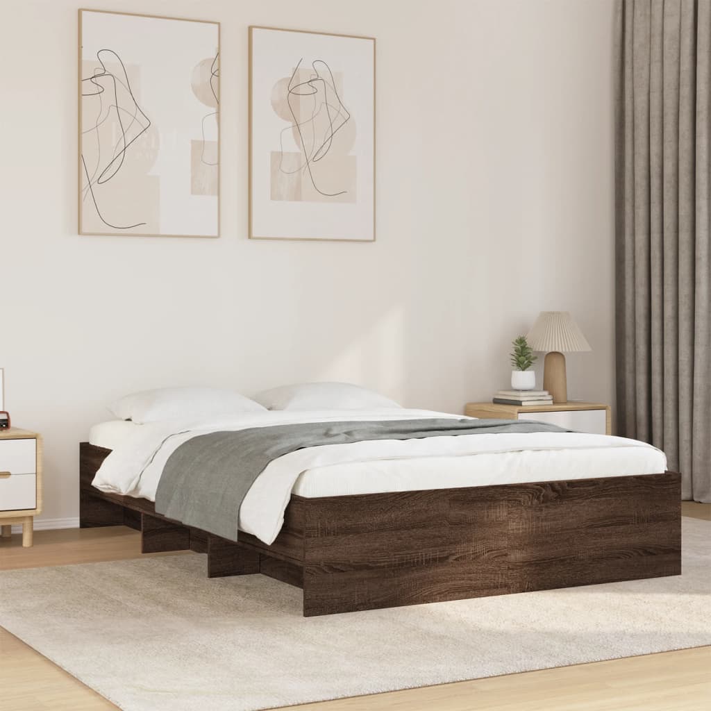 Estructura de cama sin colchón madera maciza pino 75x190 cm